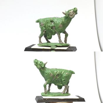 Zombie Cow by philhynes