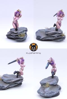 Kayden - Swordmaiden by KujoPainting