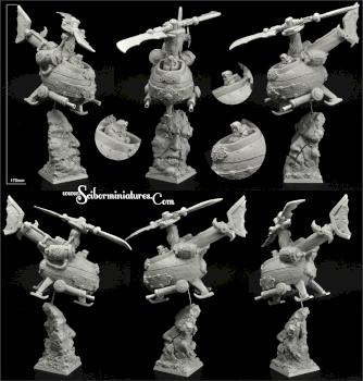 Dwarven helicopter by Scibor