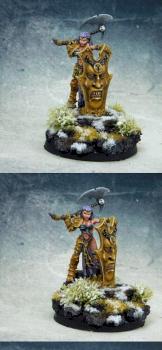 Shaern, female Antipaladin by The Huntress