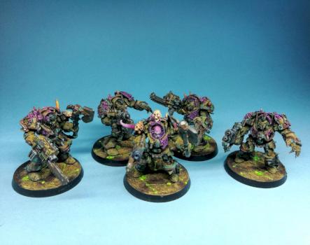 Nurgle terminators by Michael_Wow