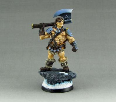 Barbarian with Battle Axe by jere.c.epperson