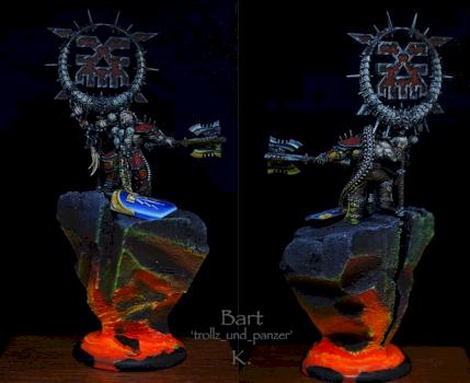 Khorne Bloodbound Bloodsecrator by plastic goblin
