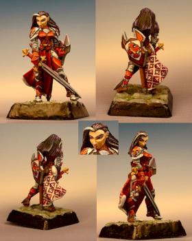 Female Justicar by AmyBrehm