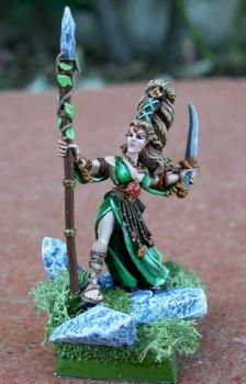 Wood Elf Enchantress by engle75