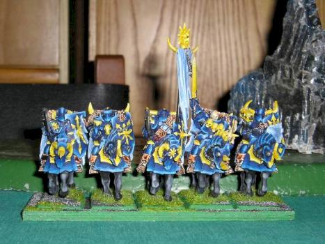 Tzeentchian knights by DaGobPower