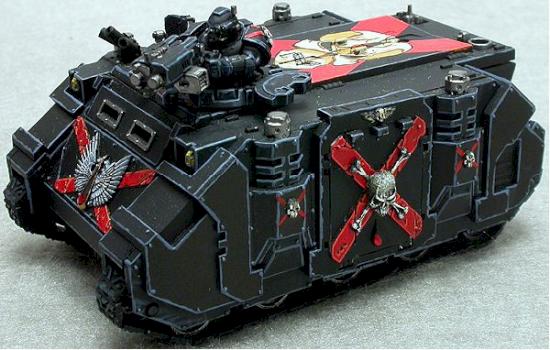 Death Company Rhino by friarpud