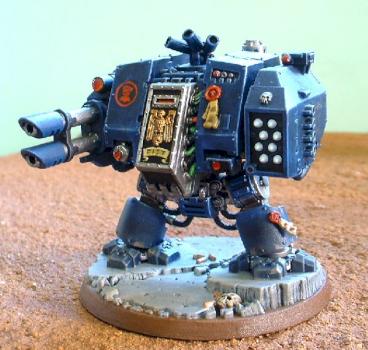 crimson fist dreadnought by Nicks