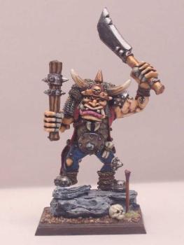 Golgfag mercenary ogre - Ogre mercenaire (1st picture) by Naoned