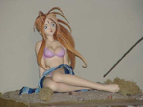 Belldandy with Base by Raya