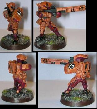 Tau Firewarrior by Bugymo