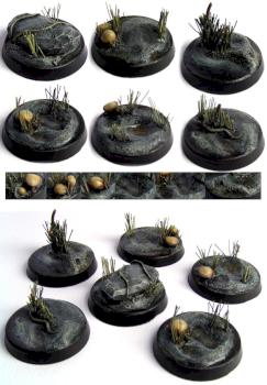 Swampy bases / Socles marécageux by Juan