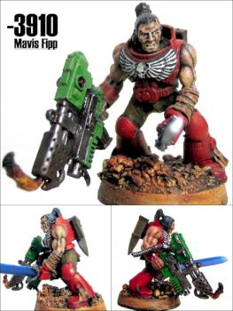 Blood Angels Scout Squad #5 - Sir by 3910