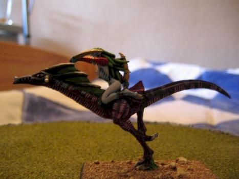 mounted daemonette by finarfin