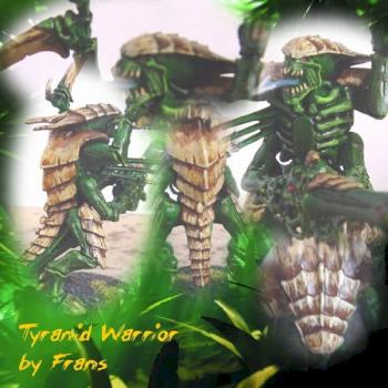 Tyranid Warrior 1 of 3 by OrcWarlord