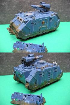 Razorback - Space Wolf by gnompon