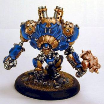 Warmachine Cygnar Ironclad by sorcererstudios
