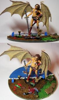 Sophie on Diorama by barisazi