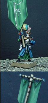 High Elf Battle Standard Bearer by JohnMatrix