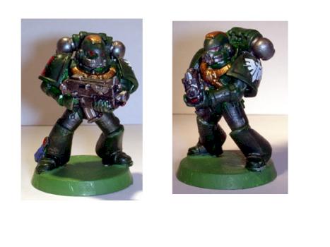 Dark Angel Space Marine by Globule
