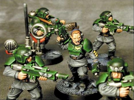 Cadian squad by lucius dendra
