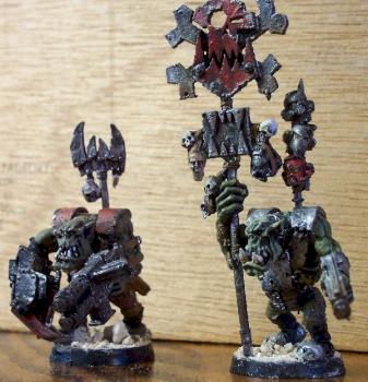 Part of Ork Army by rainydaywomen18