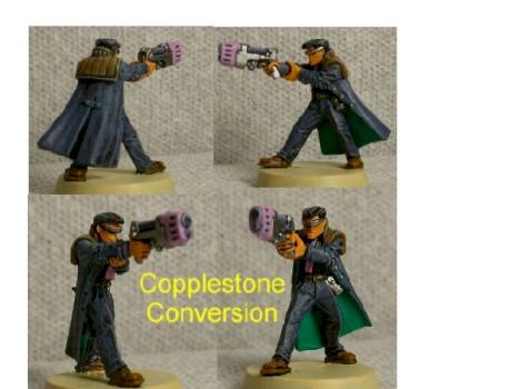 Copplestone future wars fig with Plasma Pistol by gamingdog