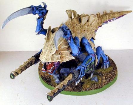 Tyranid Barbed Hierodule by sorcererstudios