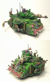 40K Predator Tank of Nurgle by JacquesAlexandre