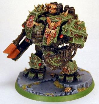 Chaos Nurgle Dreadnaught by sorcererstudios