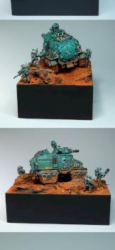 Desert Patrol diorama by Knix
