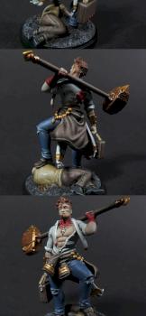 Death High - Preacher (male) - Kingdom Death Monster by MrCube42