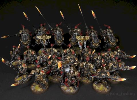 Adeptus Custodes Shadowkeepers army by ivan_tashun