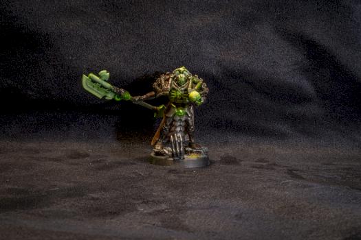 Necron Overlord with Resurrection Orb Conversion by Poepoe