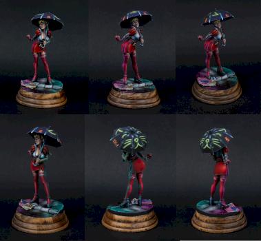 Umbrella girl by Sadziu