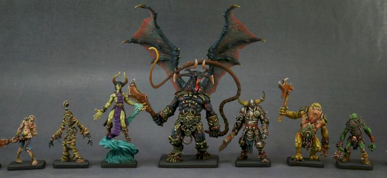 Twisting Catacombs - Litchmyre Dungeon Villains by Xulutec