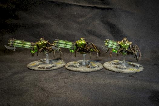 Necron Destroyers / Heavy Destroyers Conversion by Poepoe