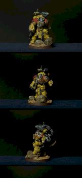 Imperial fists captain 'Tor Garadon' by hsh521