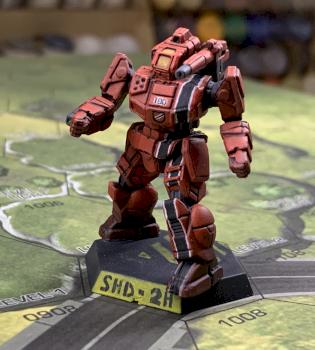 Battletech SHD-2H Shadow Hawk by Tennant Reed