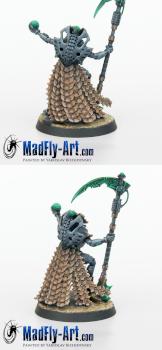 Necron Overlord by MadFlyArtStudio