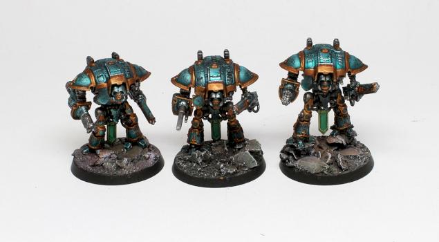 Adeptus Titanicus 3 Imperial Knights by Jambot