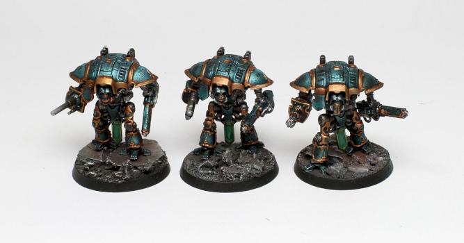 Adeptus Titanicus 3 Imperial Knights by Jambot