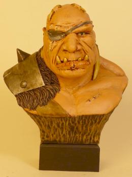 Ogre Bust by rohatakrysa