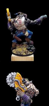 Kogan - Minotaur Warrior (Aggressor) by Zik