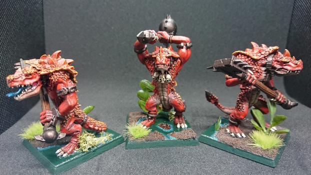 Warhammer Fantasy Lizardmen Kroxigor by Bauer