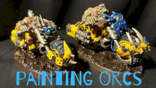 painting orc bikers by 655 painting