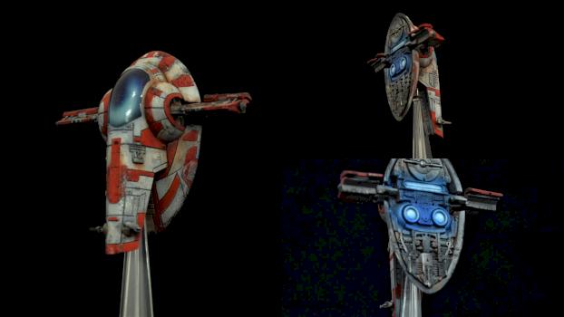 Kath Scarlet's Firespray-31 - The Marauder by OriginPainting