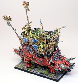 Warhammer Lizardmen Stegadon by Maranith