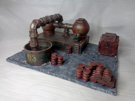 chemical storage facility sector mechanicus by thecat