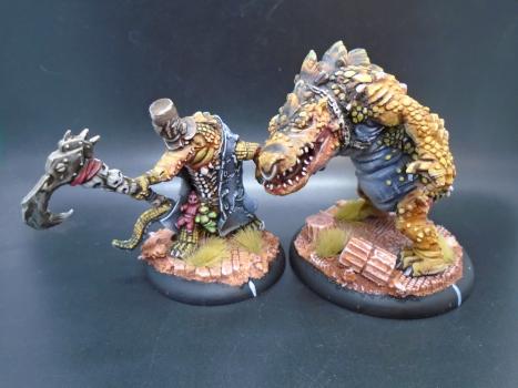 Hordes Painted Minions Solo Wrong Eye & Snapjaw by w013ejb